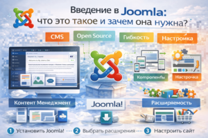 Введение в Joomla что это такое и зачем она нужна