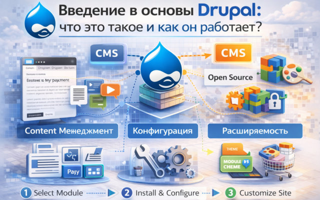 Введение в основы Drupal что это такое и как он работает