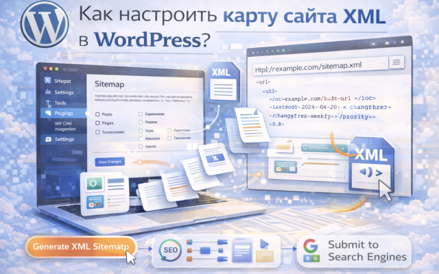 Как настроить карту сайта XML в WordPress