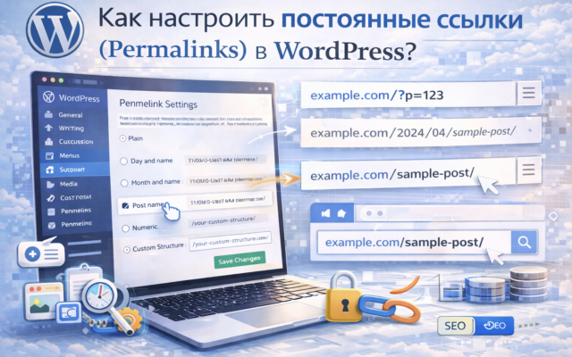 Как настроить постоянные ссылки (Permalinks) в WordPress