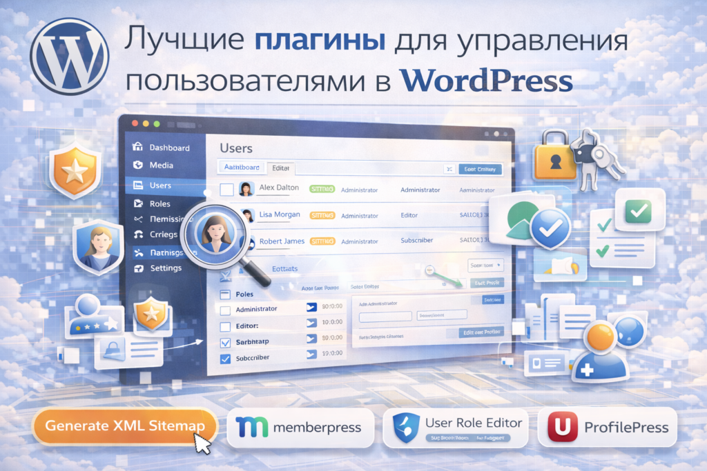 Лучшие плагины для управления пользователями в WordPress