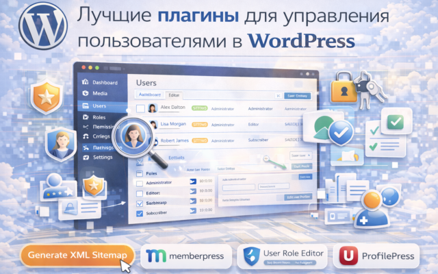 Лучшие плагины для управления пользователями в WordPress