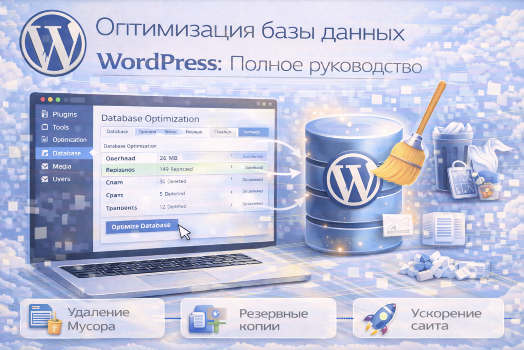 Оптимизация базы данных WordPress Полное руководство