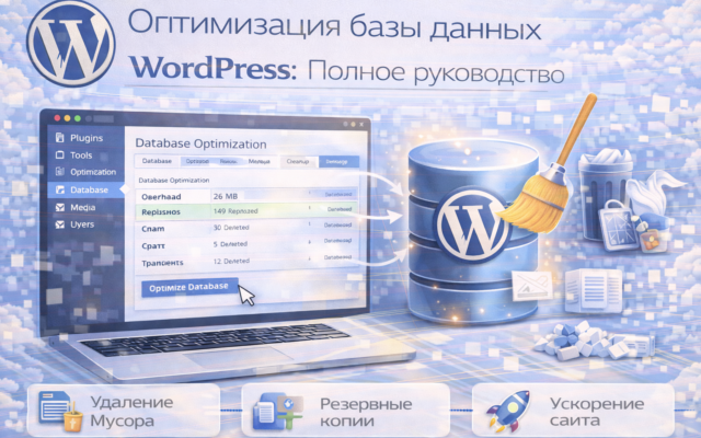 Оптимизация базы данных WordPress Полное руководство