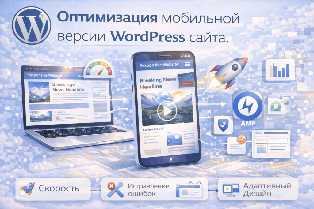 Оптимизация мобильной версии WordPress сайта.