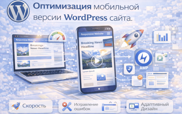 Оптимизация мобильной версии WordPress сайта.