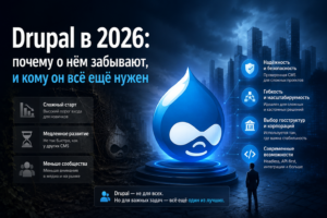 Drupal в 2026 почему о нём забывают, и кому он всё ещё нужен