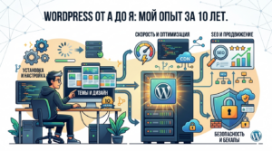 WordPress от А до Я мой опыт за 10 лет. Установка, темы, скорость, SEO, безопасность
