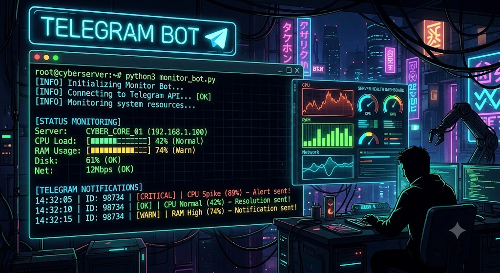 Telegram бот на Python создание и deploy