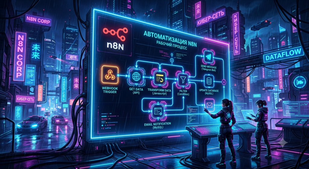 n8n автоматизация процессов