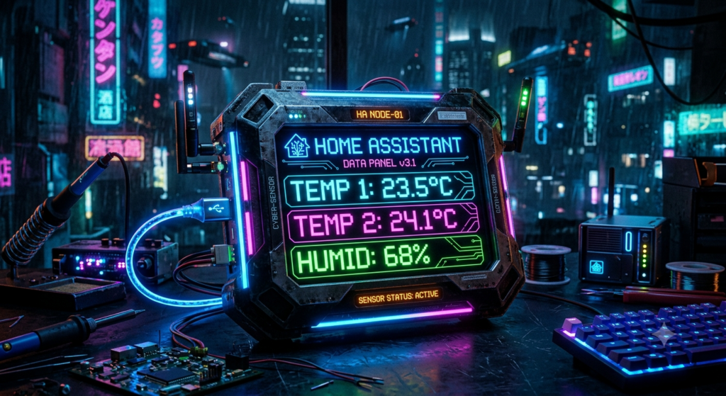 Home Assistant датчики температуры