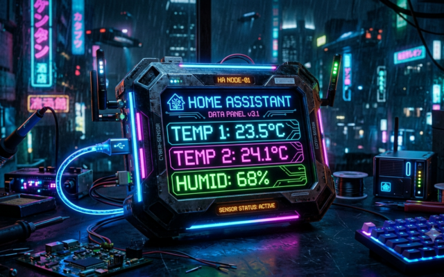 Home Assistant датчики температуры