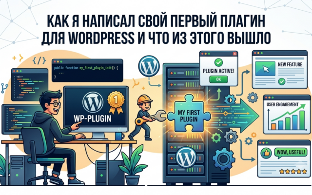 Как я написал свой первый плагин для WordPress и что из этого вышло