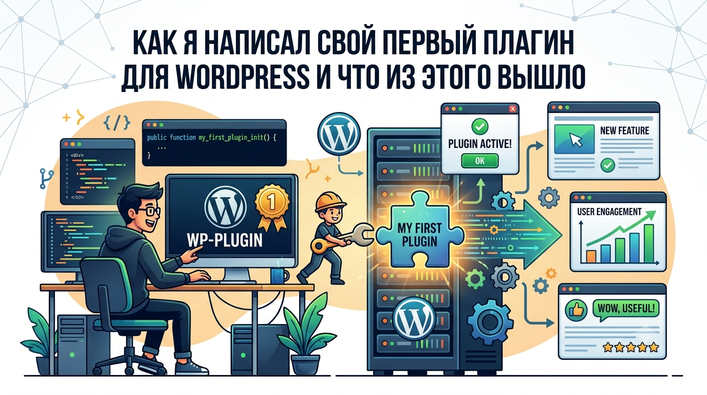 Как я написал свой первый плагин для WordPress и что из этого вышло