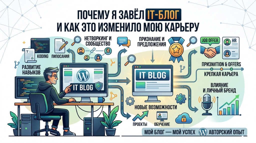 Почему я завёл IT блог и как это изменило мою карьеру