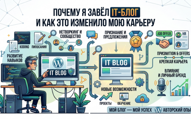Почему я завёл IT блог и как это изменило мою карьеру
