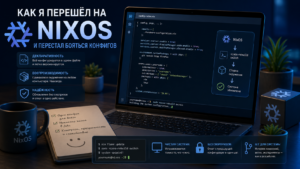 Обложка статьи про NixOS