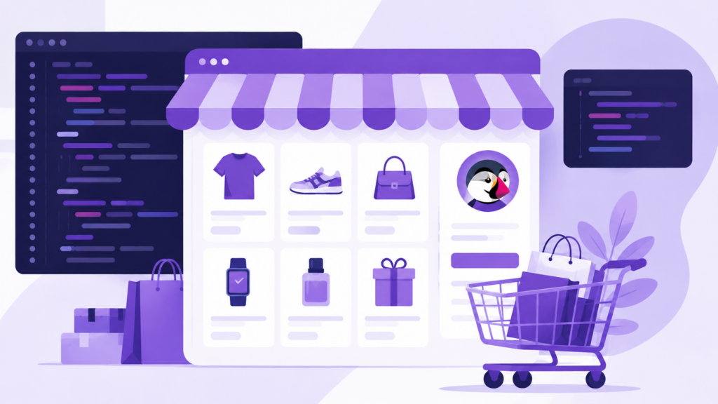 Интернет-магазин на PrestaShop, обложка статьи