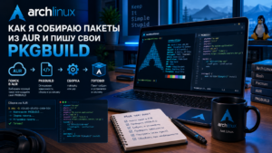 Сборка пакетов Arch Linux из AUR: PKGBUILD и makepkg